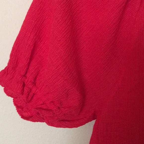 NWT Madewell Texture & Thread Peasant Top - Picture 5 of 7